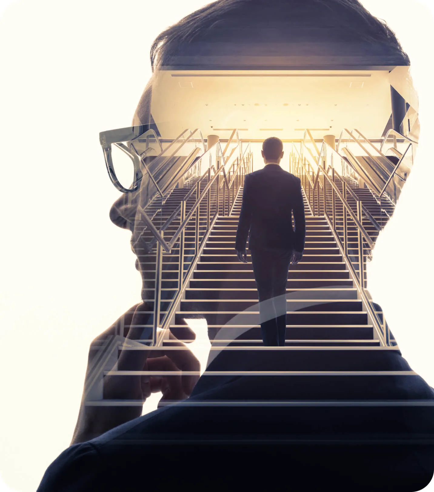 Executives participating in personalized training